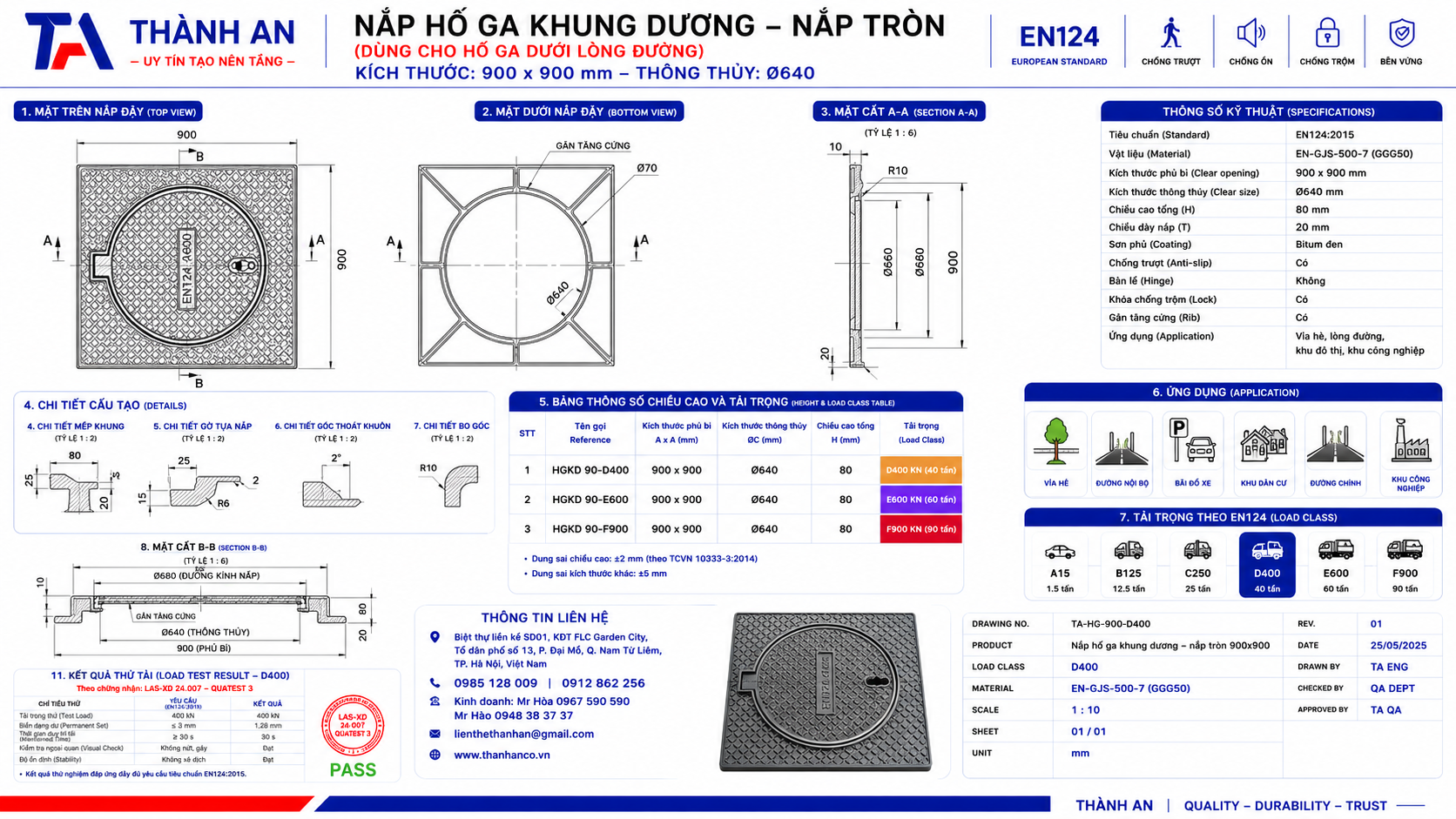 Bản vẽ hình học chi tiết